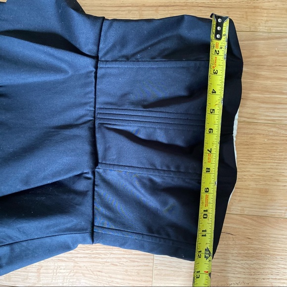 Alice + Olivia Strapless Black peplum Mini Dress - Picture 7 of 11